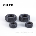 DIN 934 Grade 8 Hex Nuts black oxide finish